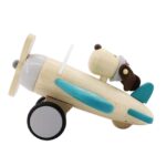 Retro Plane With Cute Dog Driver