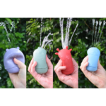 Silicone Splash Pourers | Safari 4 Pcs Set