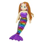 Cotton Candy Flip Sequined Tailed Mermaid | Siren